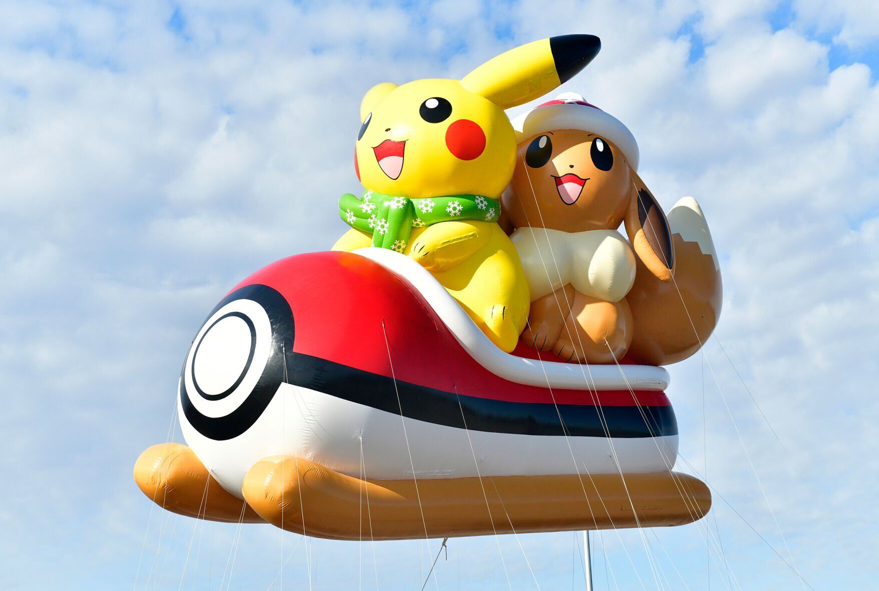 Pikachu and Eevee